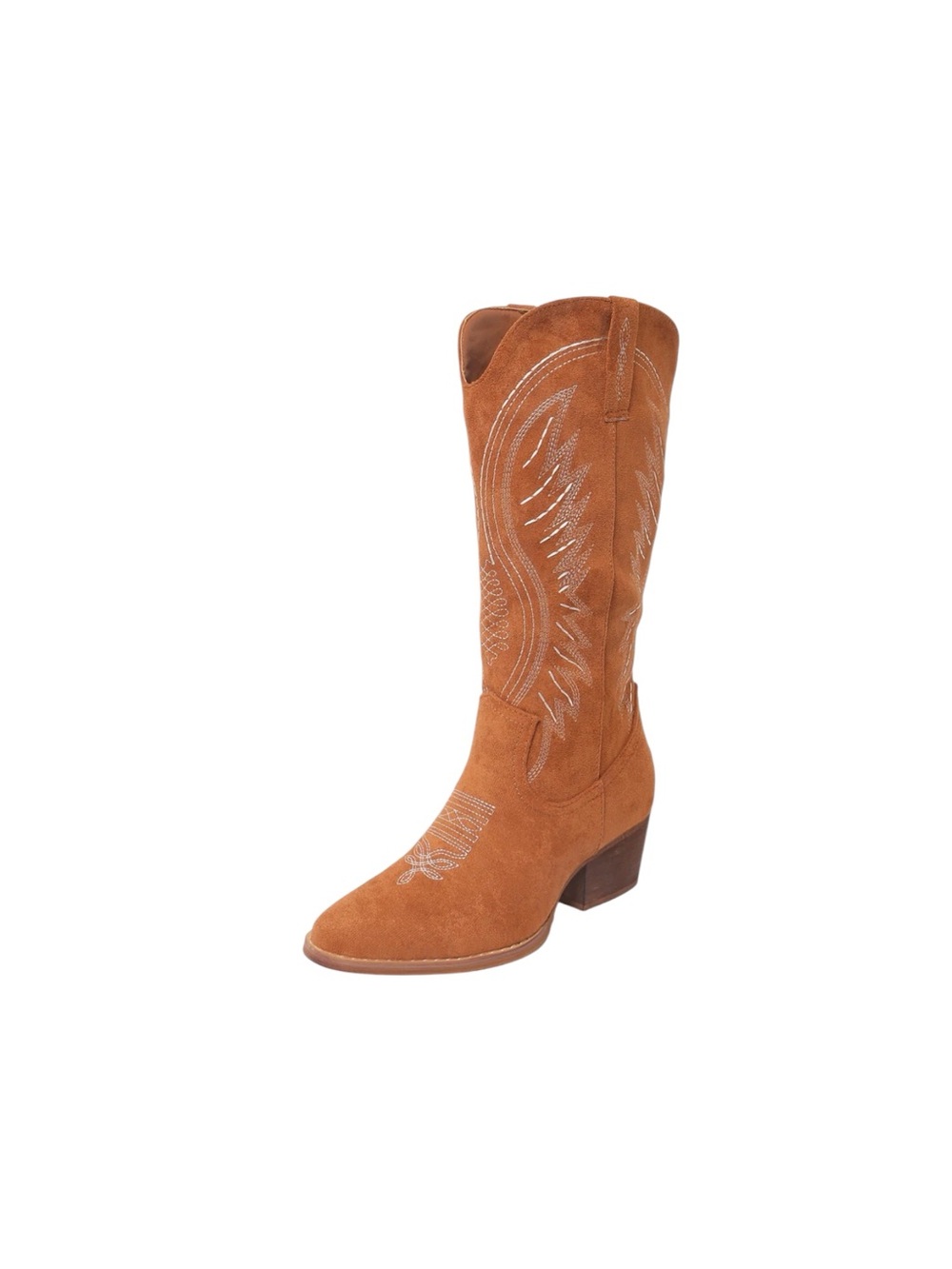 New‎ in Box J. Adams Roundup Tall Cowboy Boots Western Vegan Suede